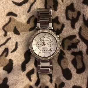Michael Kors Silvertone Bracelet Watch
